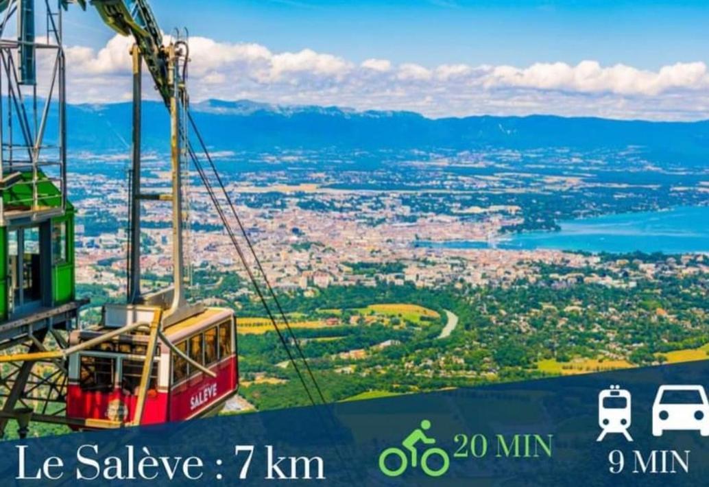 Apart 5 Personnes, 1Min Gare D'Annemasse, Geneve 5Km Εξωτερικό φωτογραφία