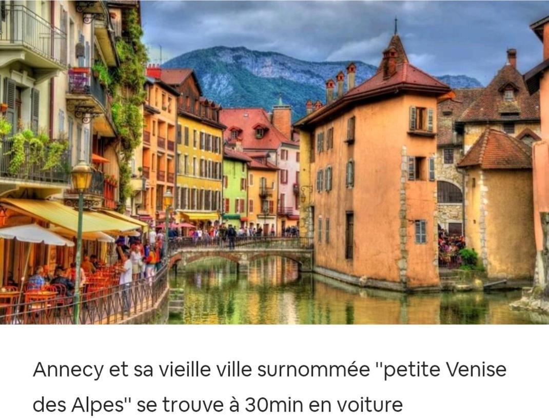 Apart 5 Personnes, 1Min Gare D'Annemasse, Geneve 5Km Εξωτερικό φωτογραφία